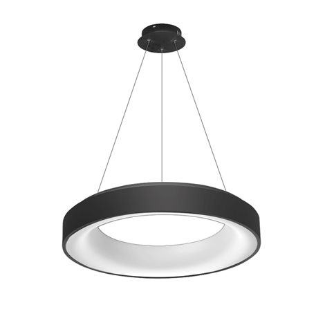 Sovana závěsné svítidlo LED 40W 2200lm 2700-6500K 45cm kulaté IP20, černé + ovladač 2