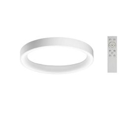 Sovana přisazené svítidlo LED 73W 5010lm 2700-6500K 80cm kulaté IP20, bílé + ovladač