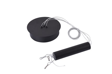 Monza Set pro zavěšení stropních svítidel Monza R o průměrech 30cm, 40cm, 60cm, černá 1