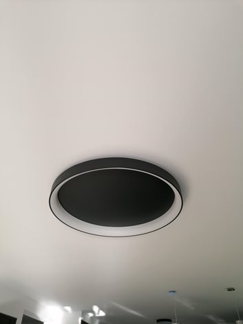 Solvent R SMART přisazené svítidlo LED 120W 7680lm 3000-6000K 110cm kulaté IP20, černé + ovladač 5