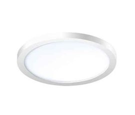 Slim vestavné koupelnové svítidlo LED 24W 2000lm 3000K 22,5cm kulaté IP44, bílé