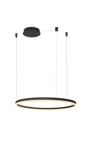 HALO závěsné svítidlo LED 54W 2990lm 2900K 80cm IP20, černé + ovladač 1