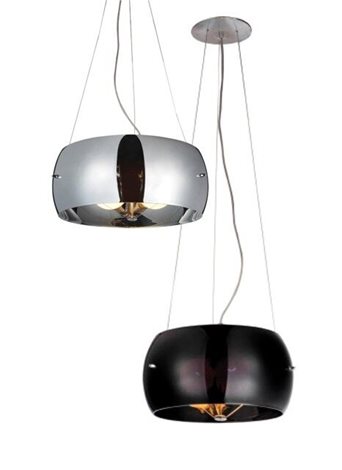 COSMO závěsné svítidlo 3x E27 60W bez zdroje 40cm IP20, chromové 2