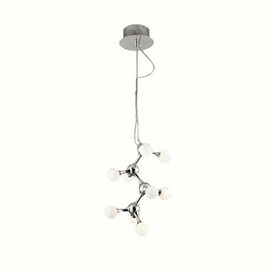 NEURONO závěsné svítidlo 9x G4 20W 12V bez zdroje 35cm IP20, chrom/bílé