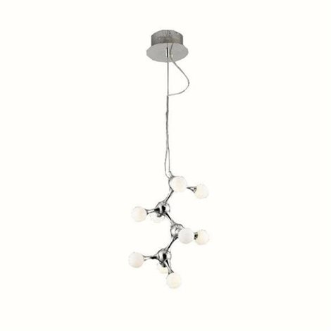 NEURONO závěsné svítidlo 9x G4 20W 12V bez zdroje 35cm IP20, chrom/bílé 1