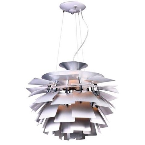 FLOWER závěsné svítidlo 1x E27 100W bez zdroje 60cm IP20, hliníkové 1