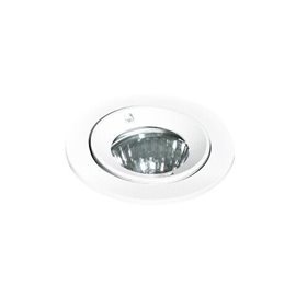 TITO koupelnové podhledové svítidlo 1x GU10 50W bez zdroje 8cm kulaté IP54, bílé