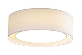 Milo stropní svítidlo 3x E27 60W bez zdroje 50cm kulaté IP20, bílé