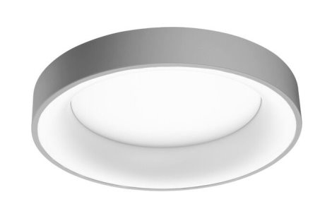 Sovana stropní svítidlo LED 50W 2750lm 2700-6500K CCT 55cm kulaté IP20, šedé + ovladač 2