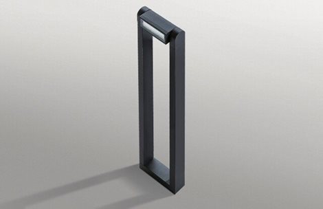 Frame 70 venkovní sloupkové svítidlo LED 8W 800lm 3000K 70cm IP65, tmavě šedé  3