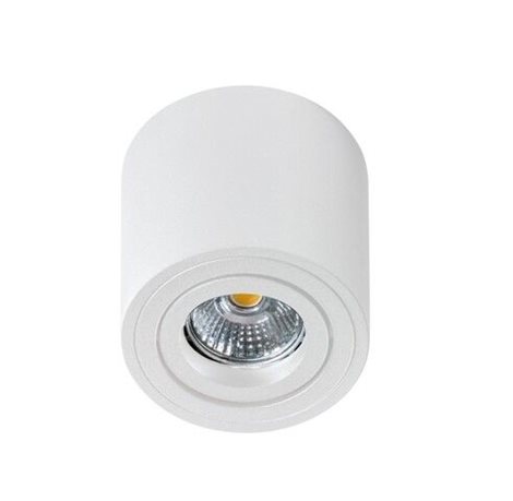 Mini Bross stropní přisazané svítidlo 1x GU10 50W bez zdroje 8cm kulaté IP20, bílé 1