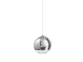 SILVER BALL závěsné svítidlo 1x E27 60W bez zdroje 18cm IP20, chromové