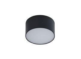 MONZA R12 přisazené svítidlo LED 10W 750lm 4000K 11,5cm kulaté IP20, černé