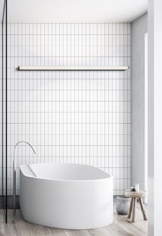 Topaz koupelnové svítidlo LED 35W 2975lm 4000K 153cm IP44, černé 4