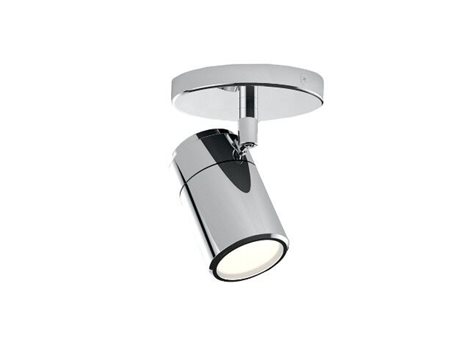 NOEMIE 1 koupelnové přisazené bodové svítidlo 1x GU10 35W bez zdroje 10cm IP44, chromové 1