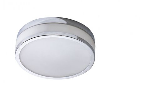 Kari 22 koupelnové přisazené svítidlo LED 12W 420lm 3000K 22cm IP44, chromové 1