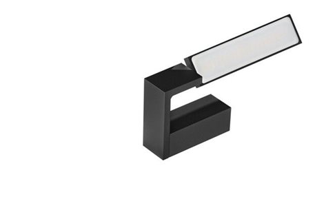 Dalen nástěnné koupelnové svítidlo LED 12W 840lm 4000K 23cm IP44, černé 1