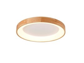 Silvam stropní svítidlo LED 50W 3250lm 3000K 67cm kulaté IP20, světlé dřevo