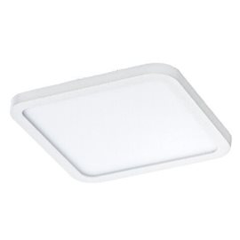 Slim vestavné koupelnové svítidlo LED 12W 1000lm 3000K 15cm hranaté IP44, bílé
