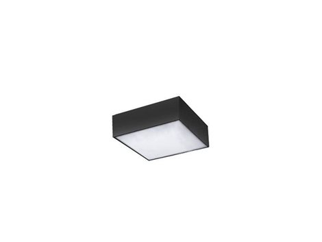 Monza Square 22 přisazené svítidlo LED 20W 1680lm 3000K 22cm hranaté IP20, černé 1