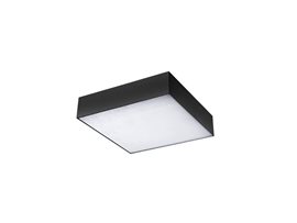 Monza Square 40 přisazené svítidlo LED 50W 4400lm 4000K 40cm hranaté IP20, černé