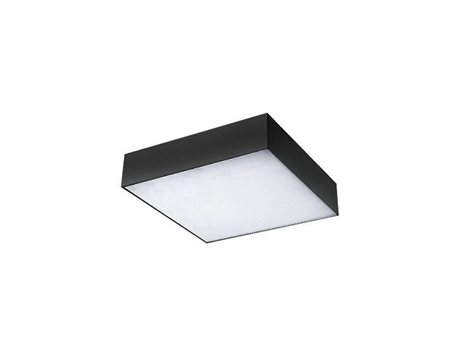 Monza Square 40 přisazené svítidlo LED 50W 4400lm 4000K 40cm hranaté IP20, černé 1