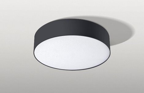 Monza R 40 přisazené svítidlo LED 44W 4000lm 3000K 40cm kulaté IP20, černé 3