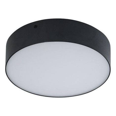 Monza R 40 přisazené svítidlo LED 44W 4000lm 3000K 40cm kulaté IP20, černé 1