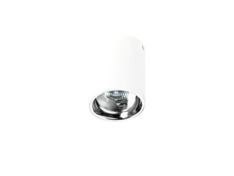 REMO přisazené bodové svítidlo 1x GU10 50W bez zdroje 9,5cm kulaté IP20, bílé 6