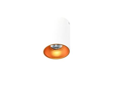 REMO přisazené bodové svítidlo 1x GU10 50W bez zdroje 9,5cm kulaté IP20, bílé 3