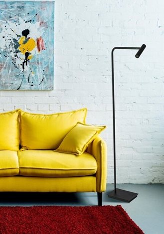Fler stojací lampa LED 3W 255lm 3000K 148cm IP20, černé 4