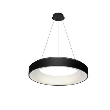 Sovana závěsné svítidlo LED 40W 2200lm 2700-6500K 45cm kulaté IP20, černé + ovladač 3