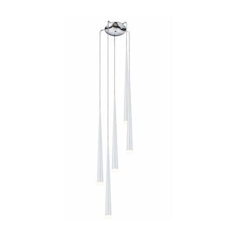 STYLO závěsné svítidlo 5x G9 40W bez zdroje 31cm IP20, bílé 1