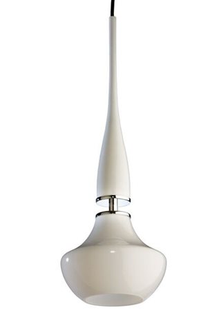 TASOS závěsné svítidlo 1x E14 25W bez zdroje 15cm IP20, bílé 1