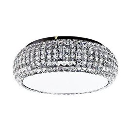 SOPHIA stropní svítidlo 6x E14 40W 52cm IP20, chrom/křišťál