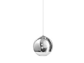 SILVER BALL závěsné svítidlo 1x E27 60W bez zdroje 25cm IP20, chromové
