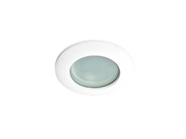 EMILIO koupelnové podhledové svítidlo 1x GU10 50W bez zdroje 9,1cm kulaté IP20, bílé