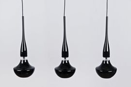 TASOS závěsné svítidlo 4x E14 25W bez zdroje 107cm IP20, černé