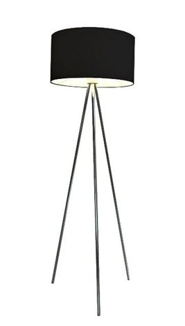 FINN stojací lampa 1x E27 60W bez zdroje 146cm IP20, černá 1