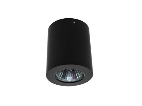 BORIS stropní bodové svítidlo 1x GU10 50W bez zdroje 7,5cm kulaté IP20, černé 1