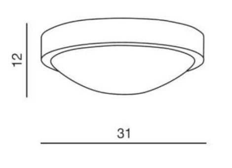 Colette koupelnové přisazené svítidlo 3x E27 40W bez zdroje 31cm IP44, chromové 2