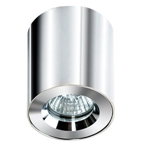 Aro venkovní stropní svítidlo 1x GU10 50W bez zdroje 8cm kulaté IP54, chromové  1