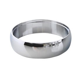 Adamo Ring dekorační kroužek  9,7cm kulaté, chromové