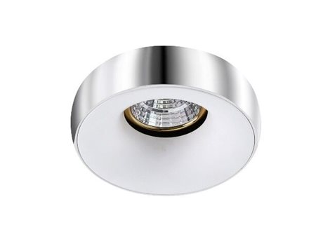 Adamo Ring dekorační kroužek  9,7cm kulaté, chromové 2