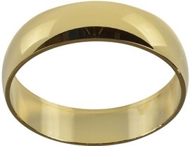 Adamo Ring dekorační kroužek  9,7cm kulaté, zlaté