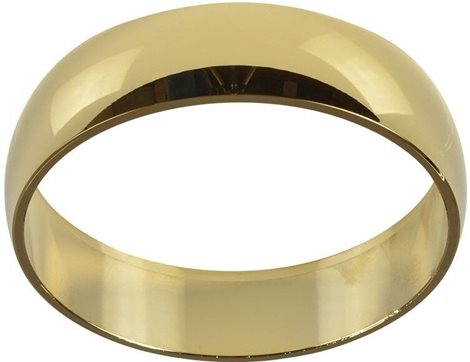 Adamo Ring dekorační kroužek  9,7cm kulaté, zlaté 1