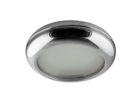 Biagio koupelnové stropní svítidlo 1x GU10 50W bez zdroje 8,8cm kulaté IP44, chromové  1