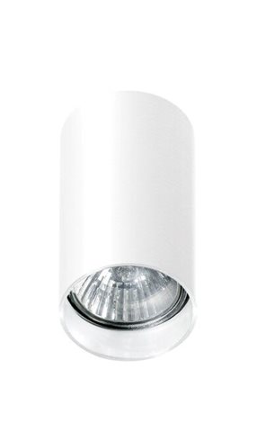 Mini Round stropní přisazené svítidlo 1x GU10 50W bez zdroje 5,6cm kulaté IP20, bílé 1
