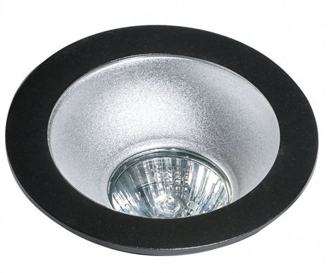 Remo 1 podhledové svítidlo 1x GU10 50W bez zdroje 11cm kulaté IP20, černé 3