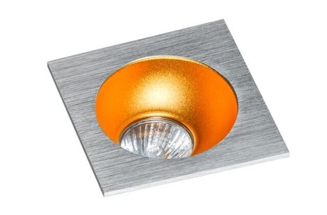 Hugo 1 podhledové svítidlo 1x GU10 50W bez zdroje 11,5cm hranaté IP20, hliníkové  4